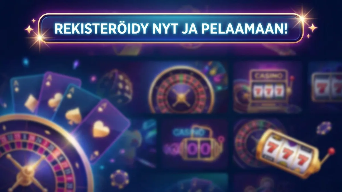 Rekisteröidy bonuksen kanssa